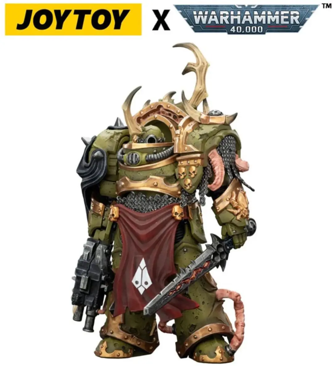 Joy Toy Warhammer 40k Death Guard Blightlord Terminator 3 JT02885 - afbeelding 2 van 6