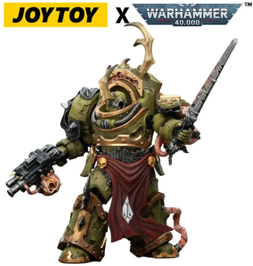Joy Toy Warhammer 40k Death Guard Blightlord Terminator 3 JT02885 - afbeelding 5 van 6