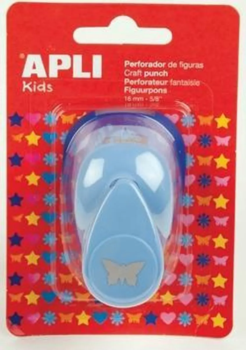 APLI Kids perforator papier vlinder 16mm