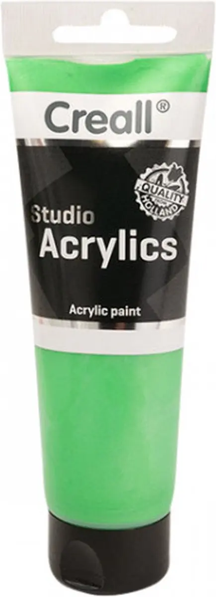 Creall acrylverf studio acrylics metallic green 120ml tube schilderen.