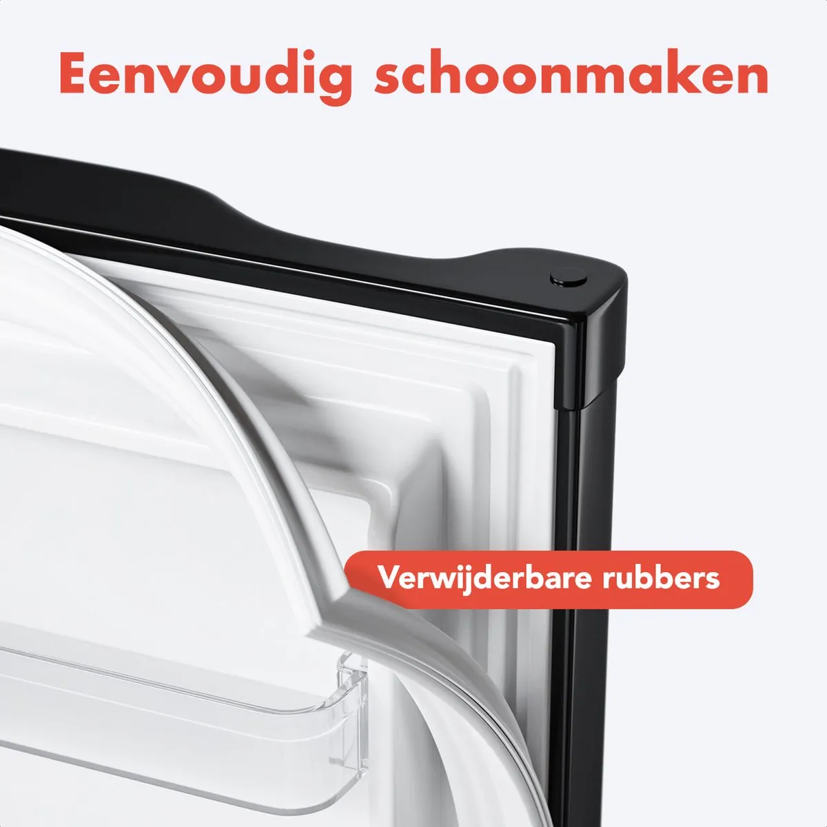 KitchenBrothers KB4032 Koelkast 127L - Tafelmodel - Zwart