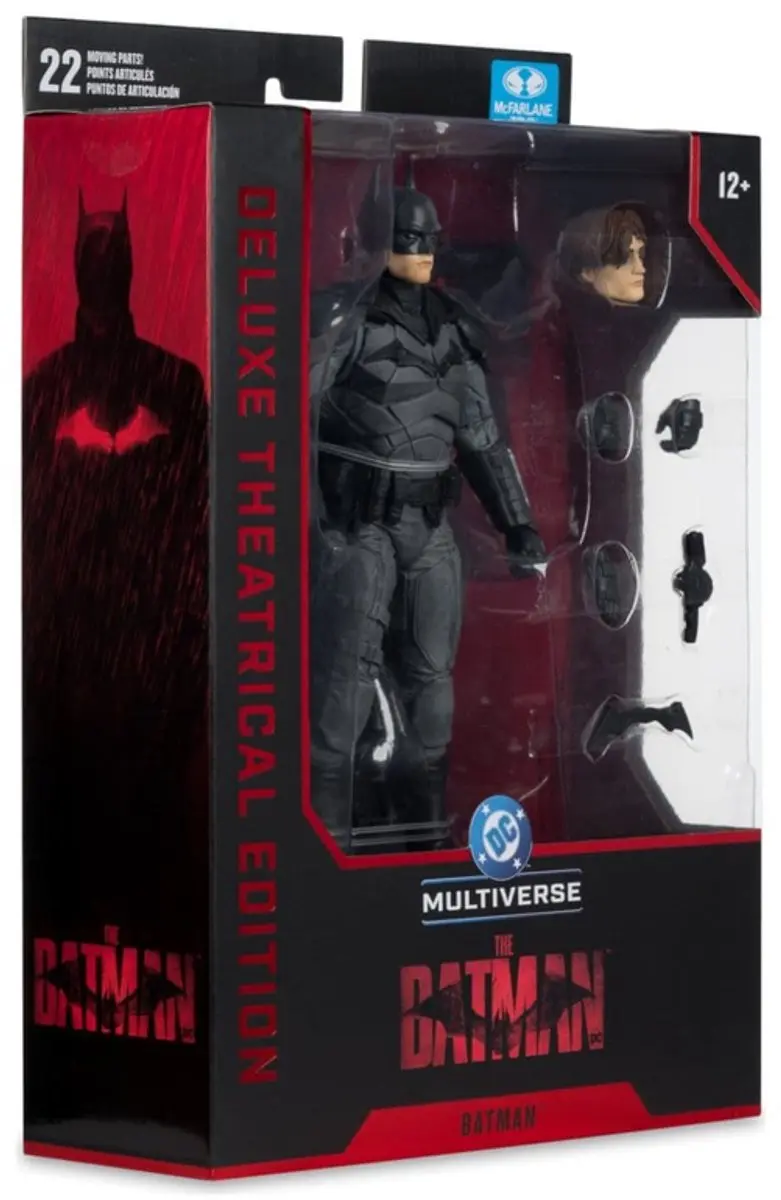 McFarlane Toys Batman The Batman Deluxe Theatrical Edition 18cm - afbeelding 6 van 6