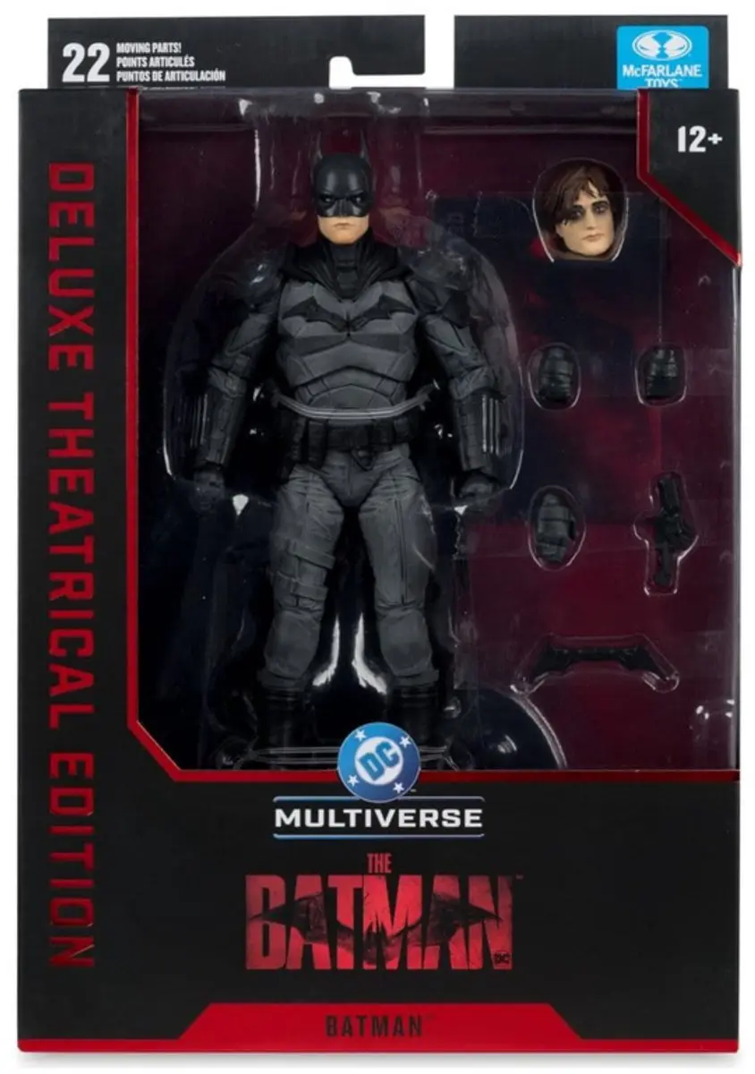 McFarlane Toys Batman The Batman Deluxe Theatrical Edition 18cm - afbeelding 5 van 6