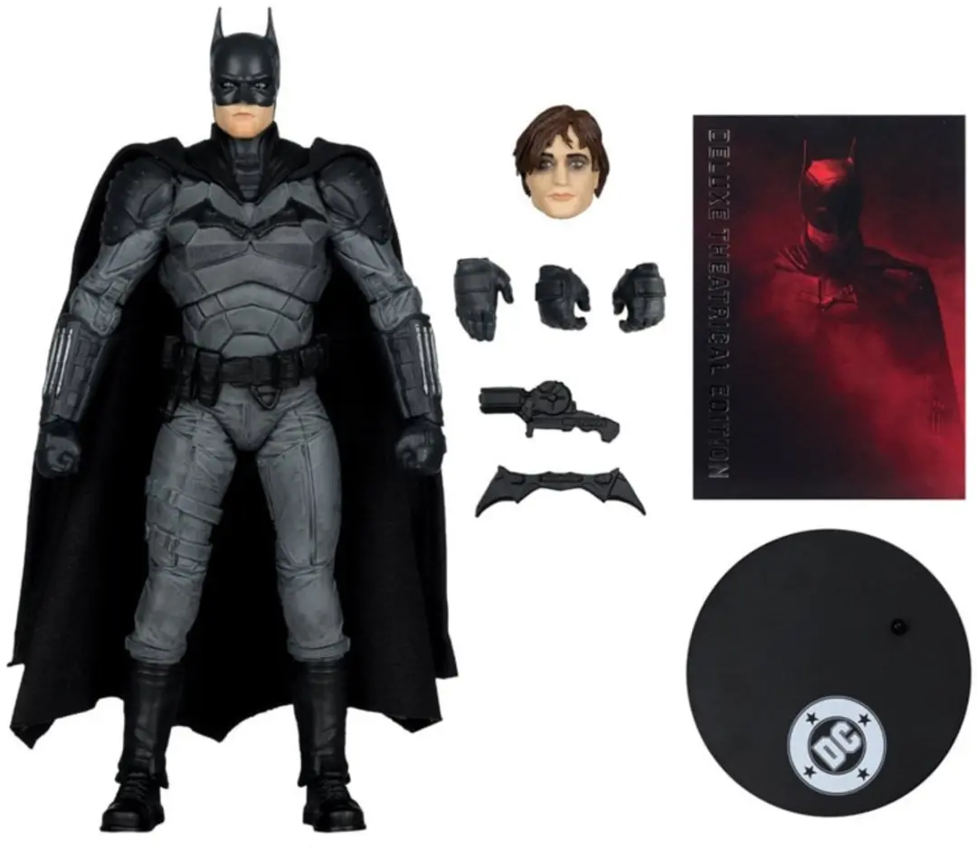 McFarlane Toys Batman The Batman Deluxe Theatrical Edition 18cm - afbeelding 4 van 6