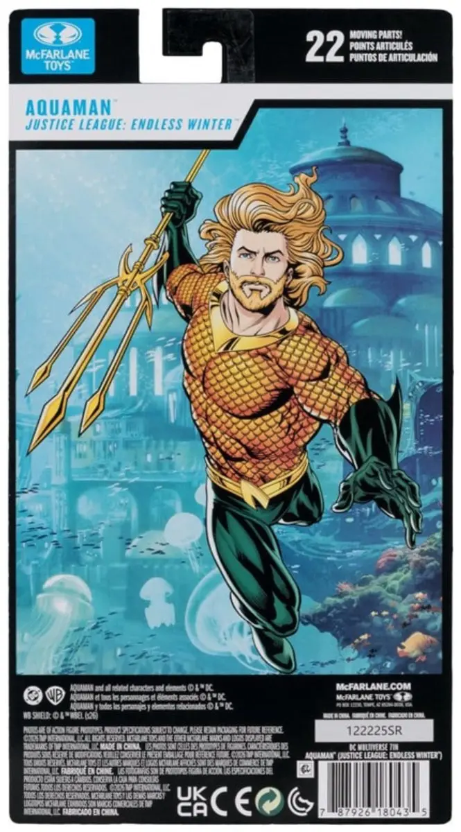 McFarlane DC Multiverse Aquaman Endless Winter 18cm - afbeelding 4 van 6