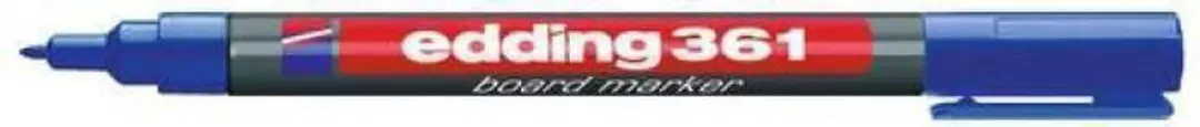 edding 361 Whiteboardmarker Blauw - afbeelding 5 van 5