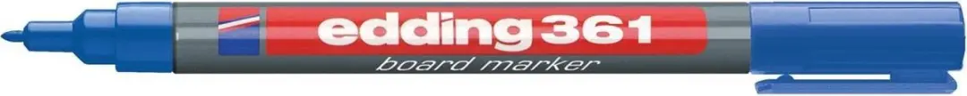 edding 361 Whiteboardmarker Blauw - afbeelding 4 van 5