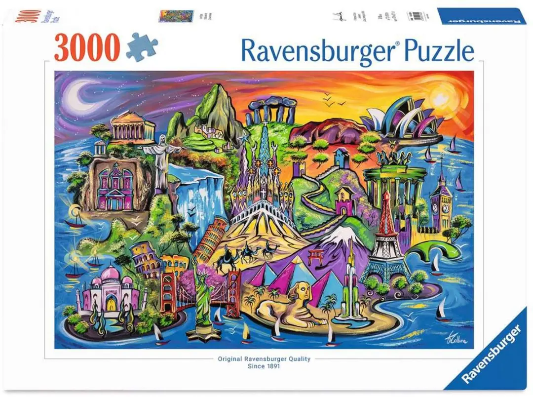 Ravensburger Schatten van de Wereld 3000 Puzzel