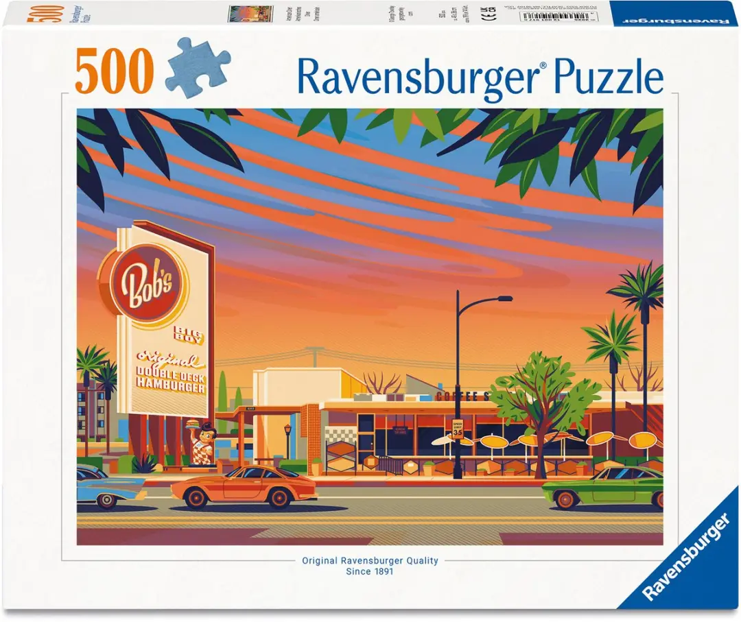 Ravensburger American Diner Puzzel 500 Stuks