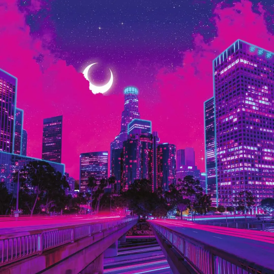 Ravensburger Los Angeles Puzzel 500 Stukjes Neon - afbeelding 2 van 4