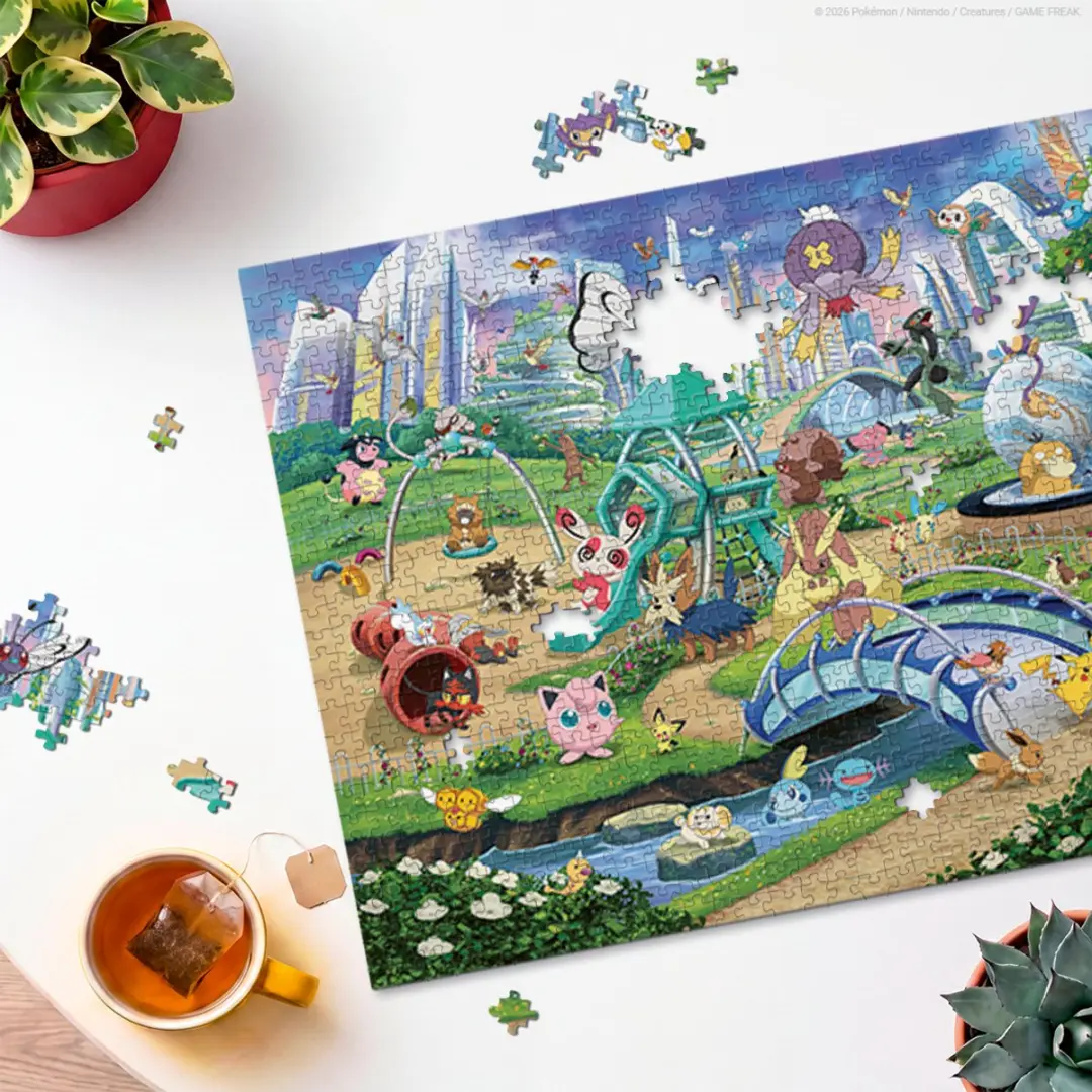 Ravensburger Pokémon Eevee in het Park Legpuzzel 1000 Stuks - afbeelding 4 van 6