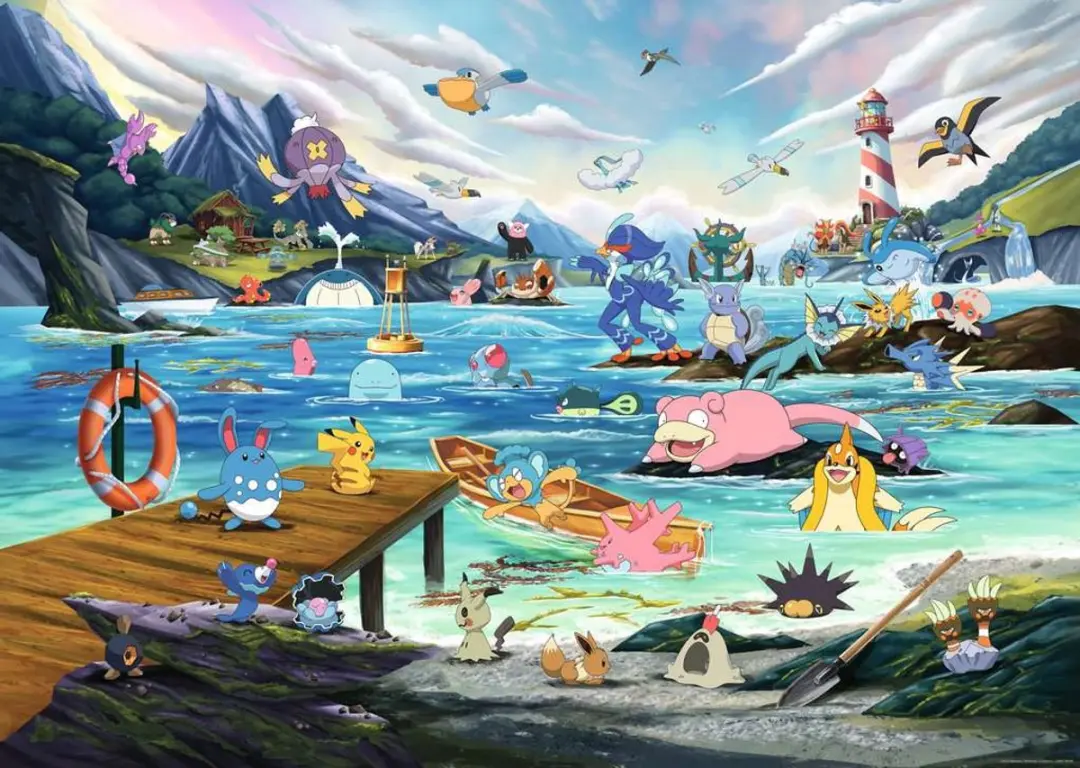 Ravensburger Pokémon Breakout 3 Puzzel 1000 Stuks - afbeelding 3 van 3