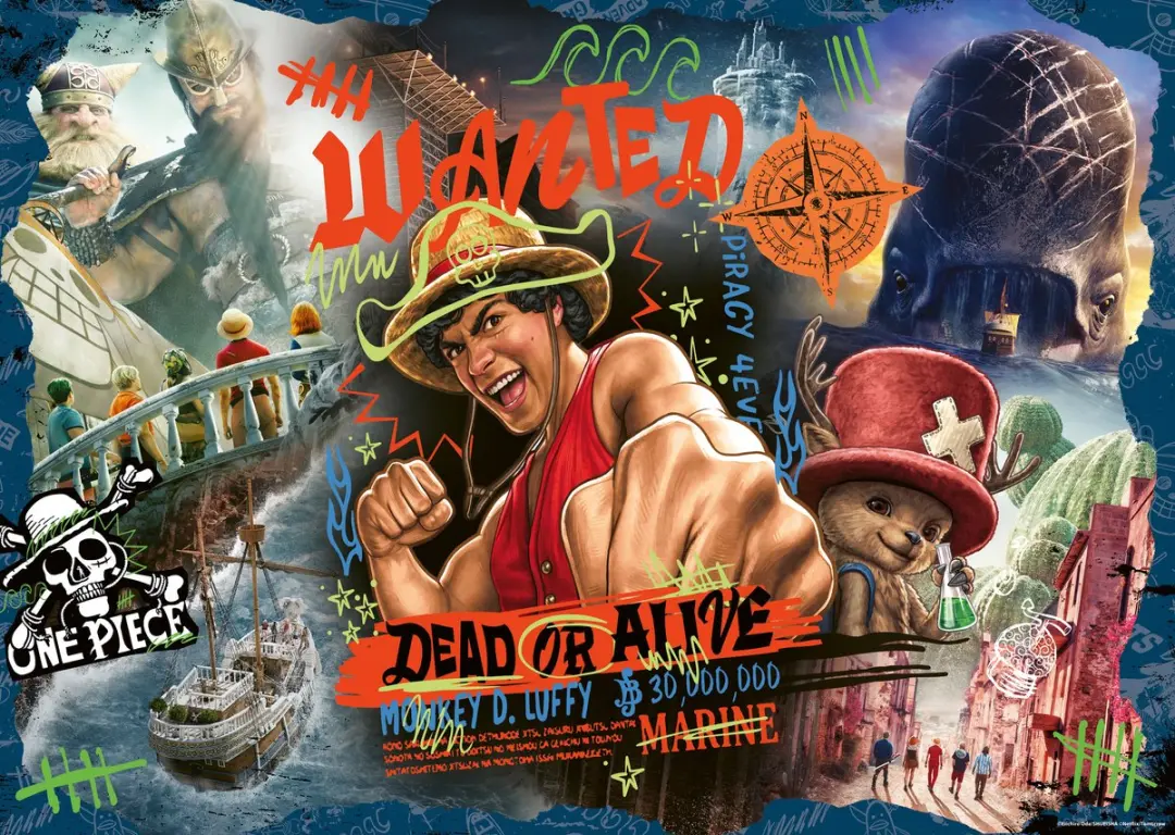Ravensburger One Piece 1000 Puzzels - afbeelding 3 van 3