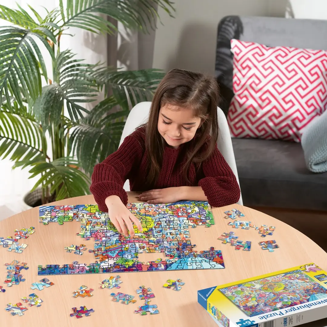 Ravensburger Chaosstad 100 Puzzeldelen - Songbirds - afbeelding 3 van 4