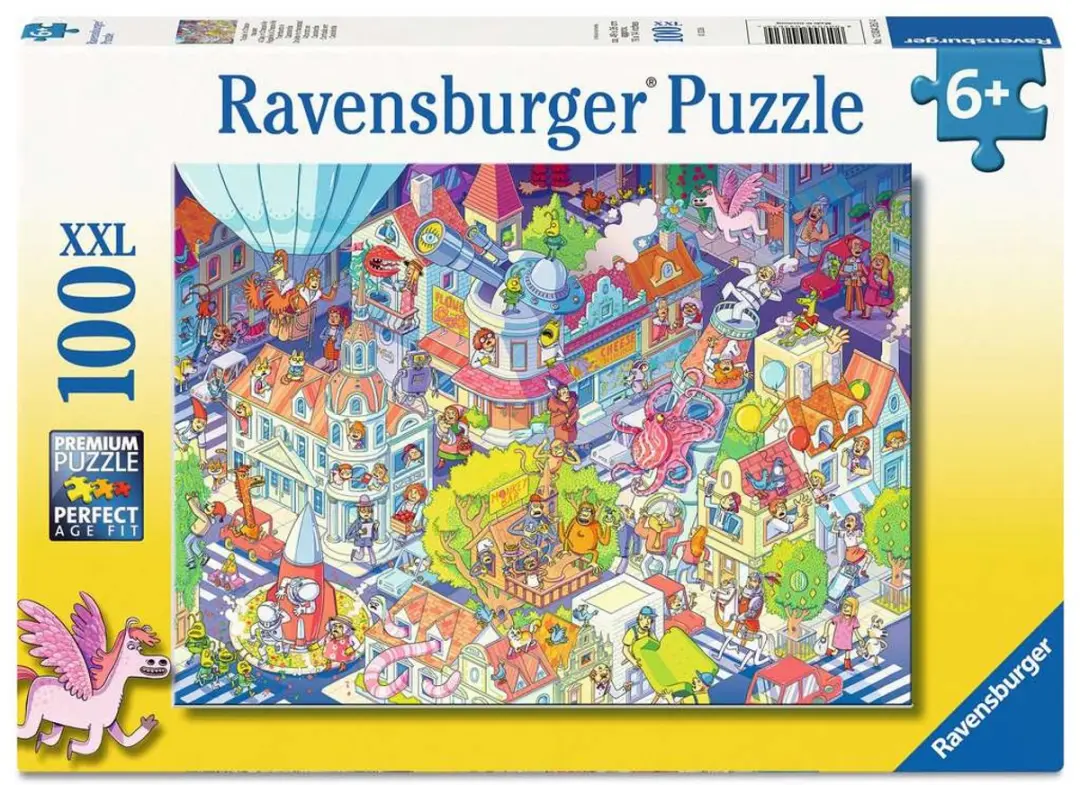 Ravensburger Chaosstad 100 Puzzeldelen
