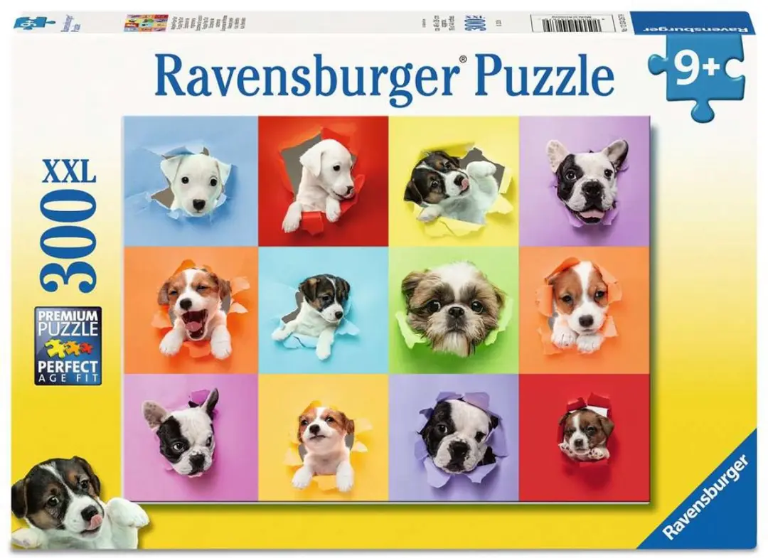 Ravensburger Puppy Pop Out XXL Puzzel 300 Stuks