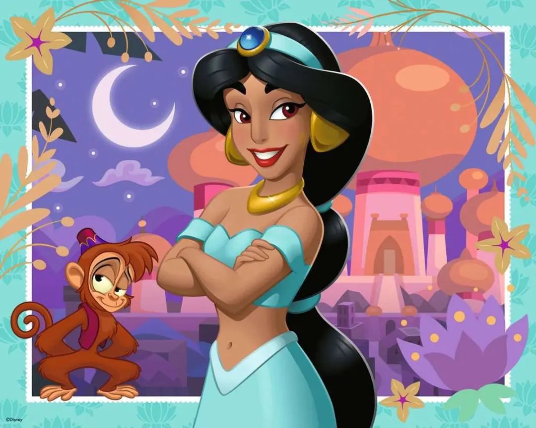 Ravensburger Disney Princess Jasmine Puzzel 48 Stuks - afbeelding 2 van 2