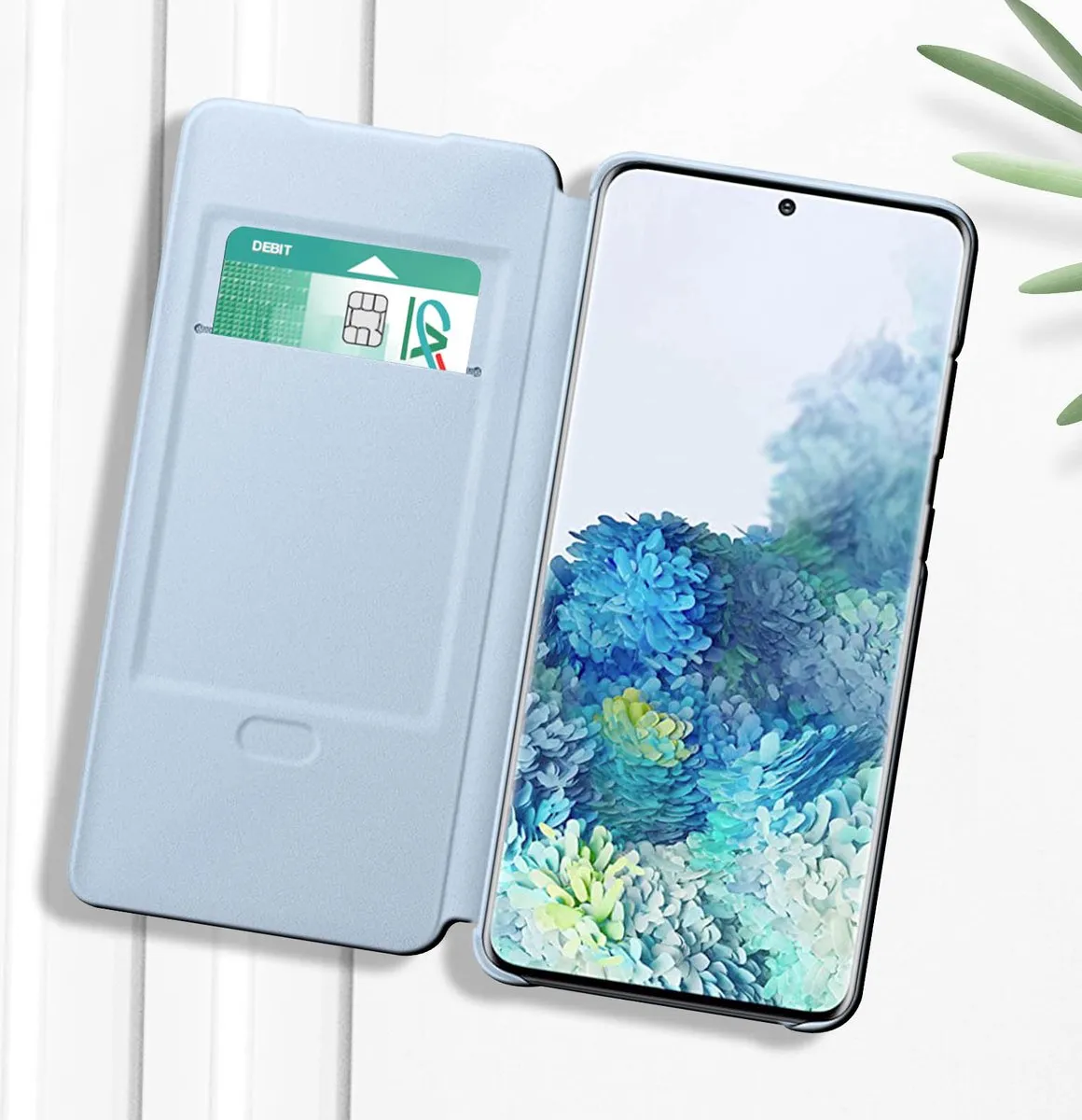 Samsung LED View Hoesje - Samsung Galaxy S20 Plus - Blauw