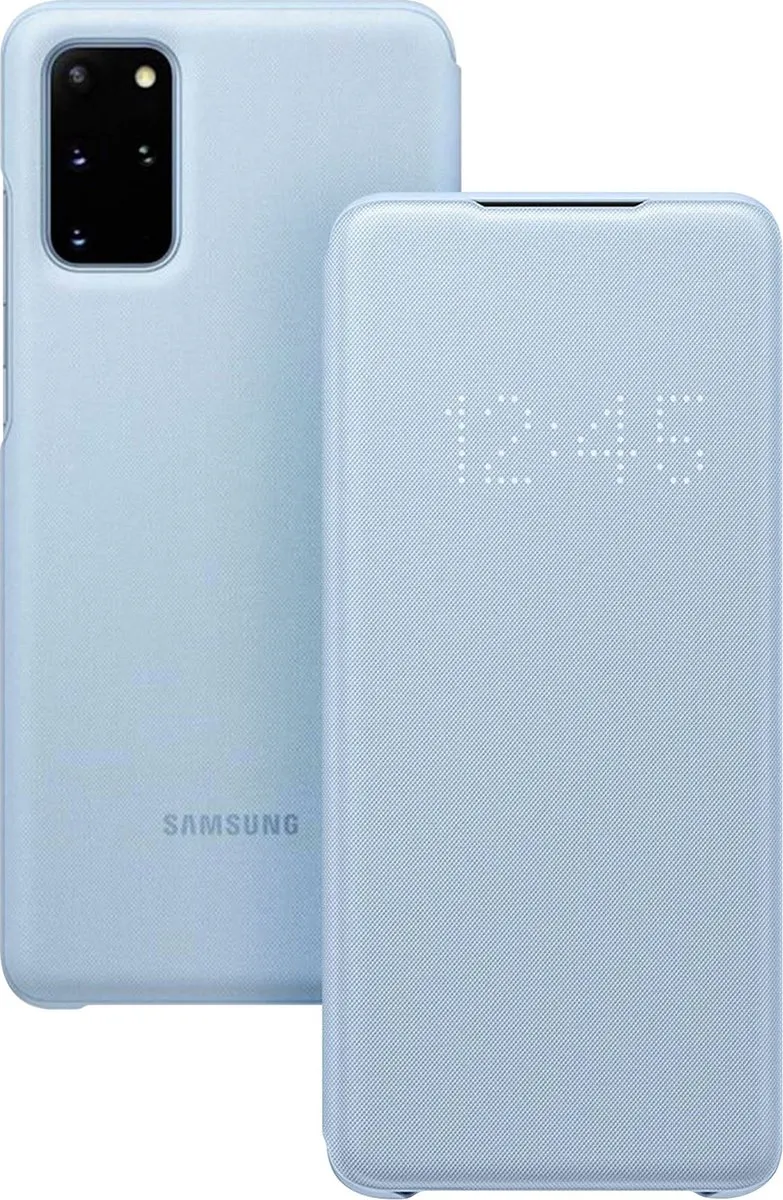 Samsung LED View Hoesje - Samsung Galaxy S20 Plus - Blauw