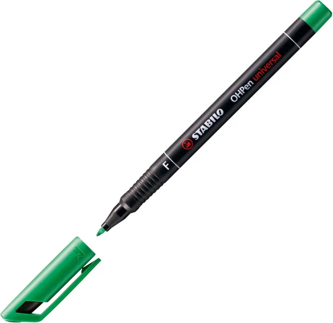STABILO OHPen Permanent Fine 0,7mm Groen - afbeelding 4 van 6