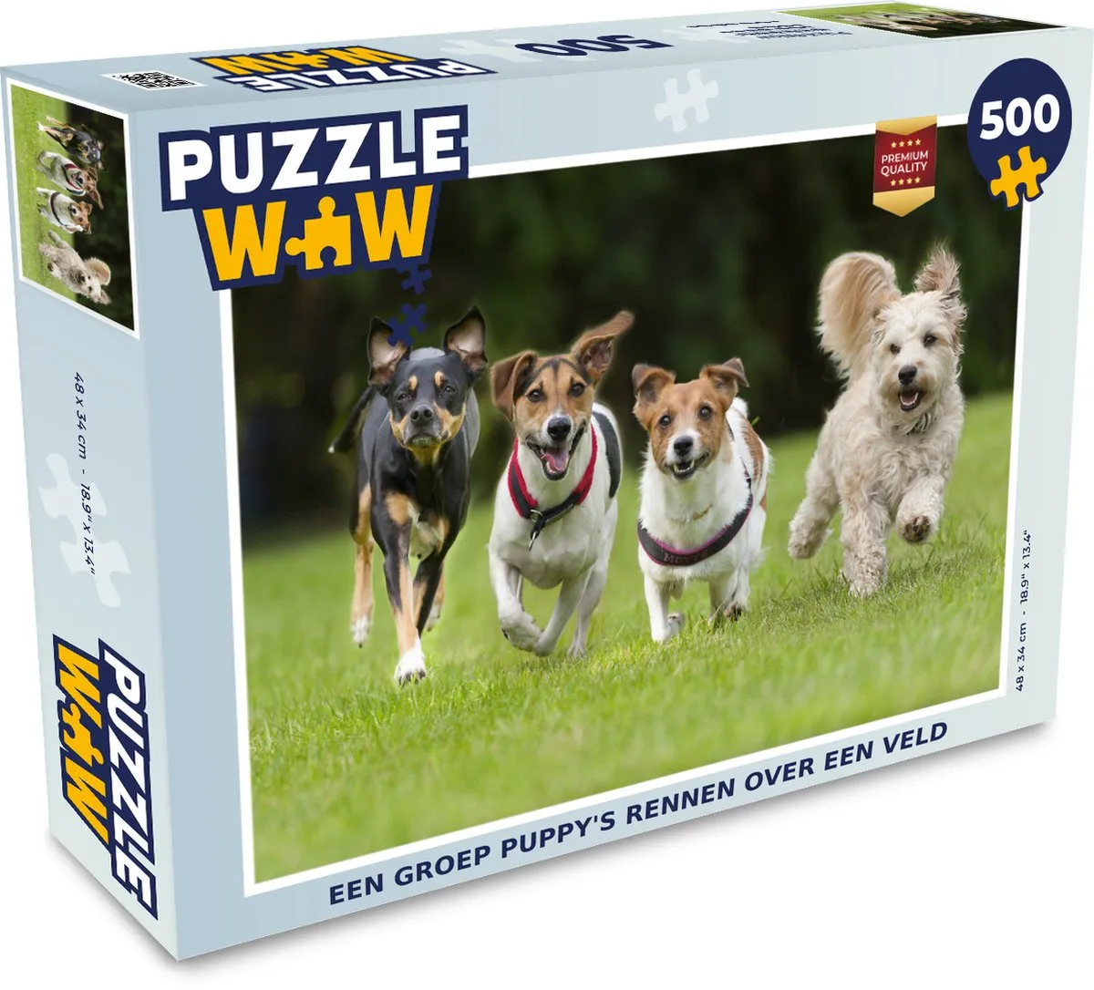 PuzzleWow Legpuzzel 500 Stuks Multicolor