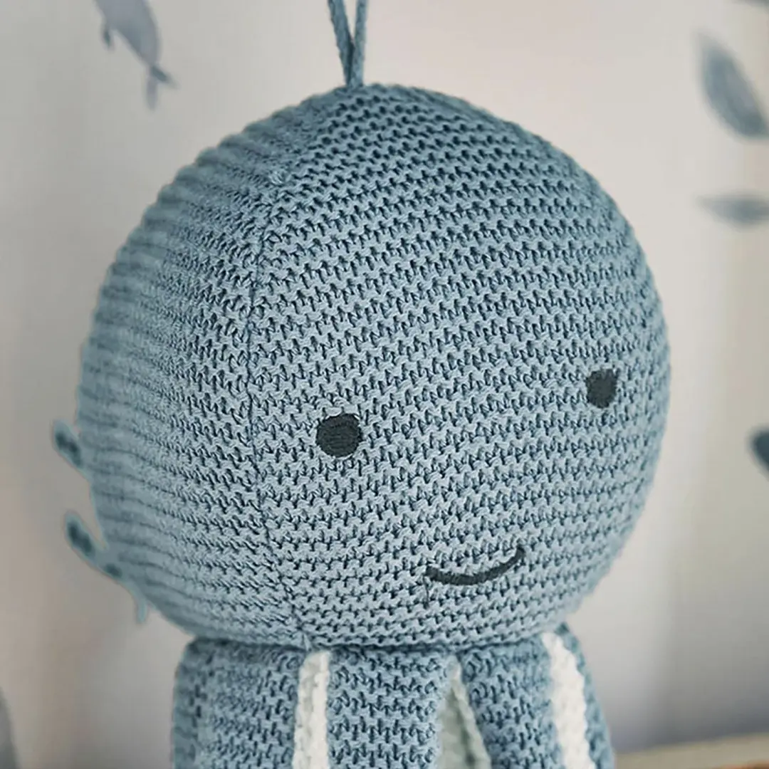 Loberon Cozycot Muziekknuffel - Blauw - afbeelding 2 van 5