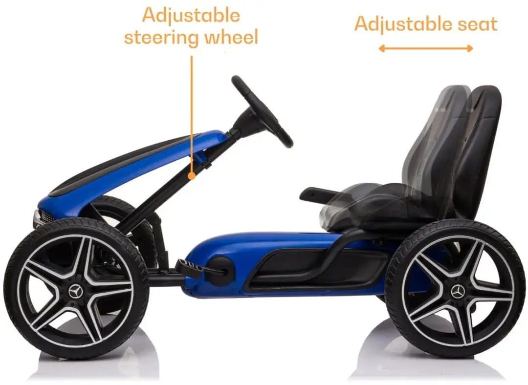 Vrooomy Mercedes-Benz Skelter Blauw - afbeelding 5 van 6