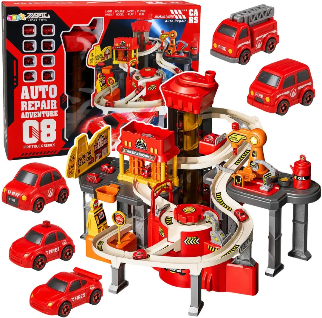 Interactieve baanparkeerworkshop Autowasstraat 8 auto's Brandweer