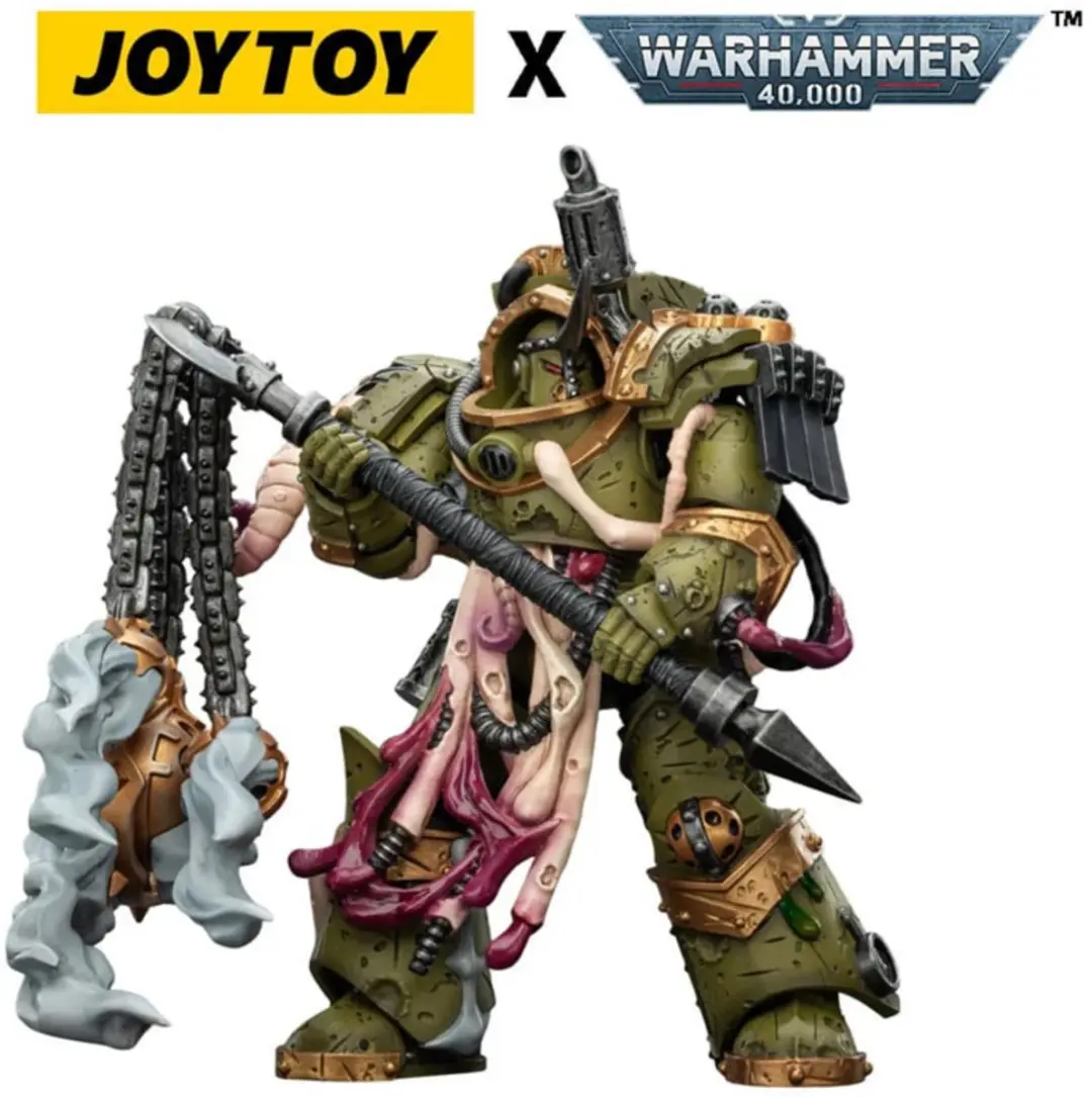 Joy Toy Warhammer 40K Death Guard Blightlord Terminator 2 JT02878 - afbeelding 6 van 6