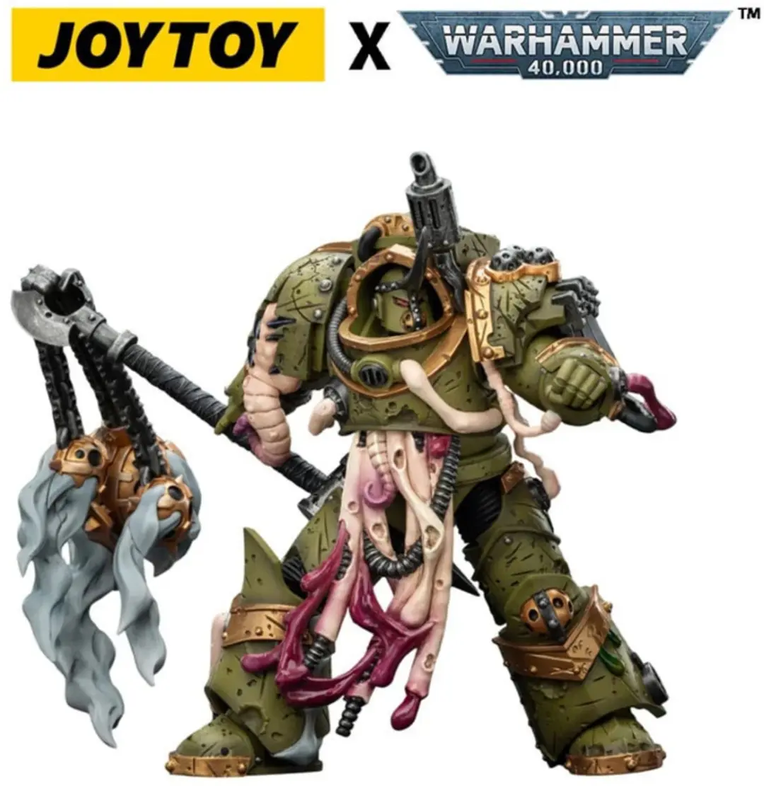Joy Toy Warhammer 40K Death Guard Blightlord Terminator 2 JT02878 - afbeelding 4 van 6