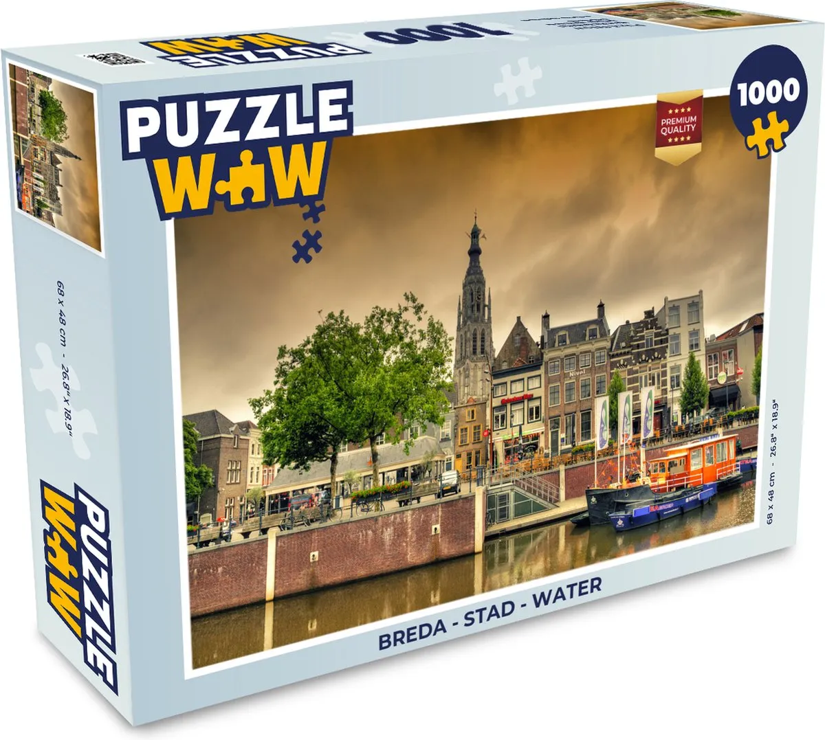 PuzzleWow Legpuzzel Breda 1000 Stuks