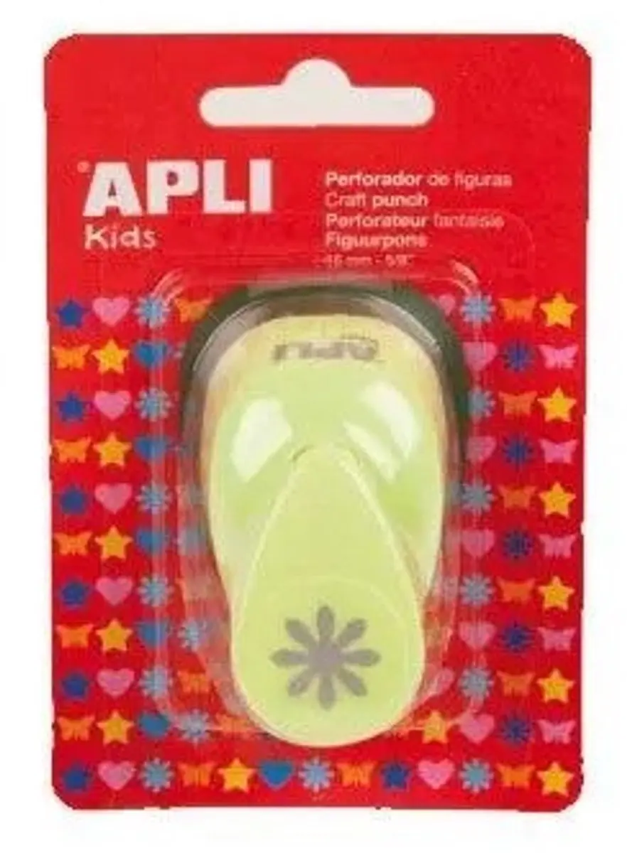 APLI Kids perforator bloem 16mm