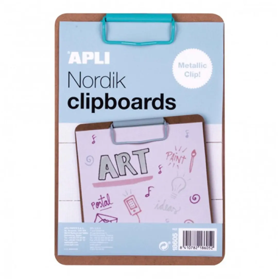 APLI Kids klembord hout A5 blauw