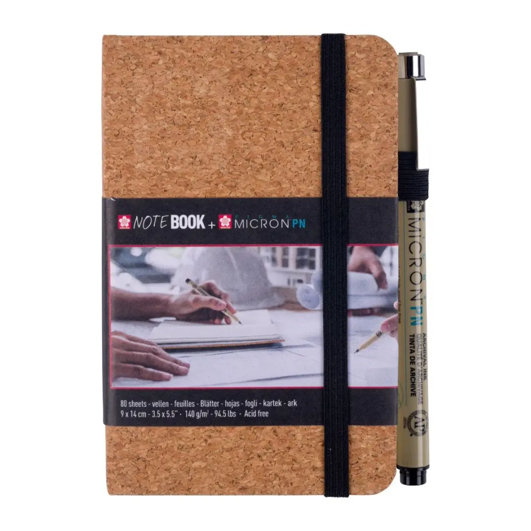 Sakura Schetsboek 9x14cm 140gr 80 vel Kurk