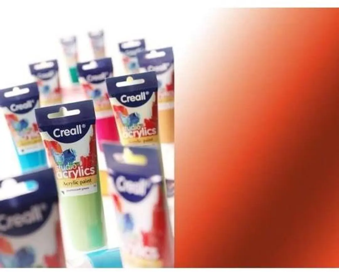 Creall acrylverf speelgoed 120ml koper voor schilderplezier.