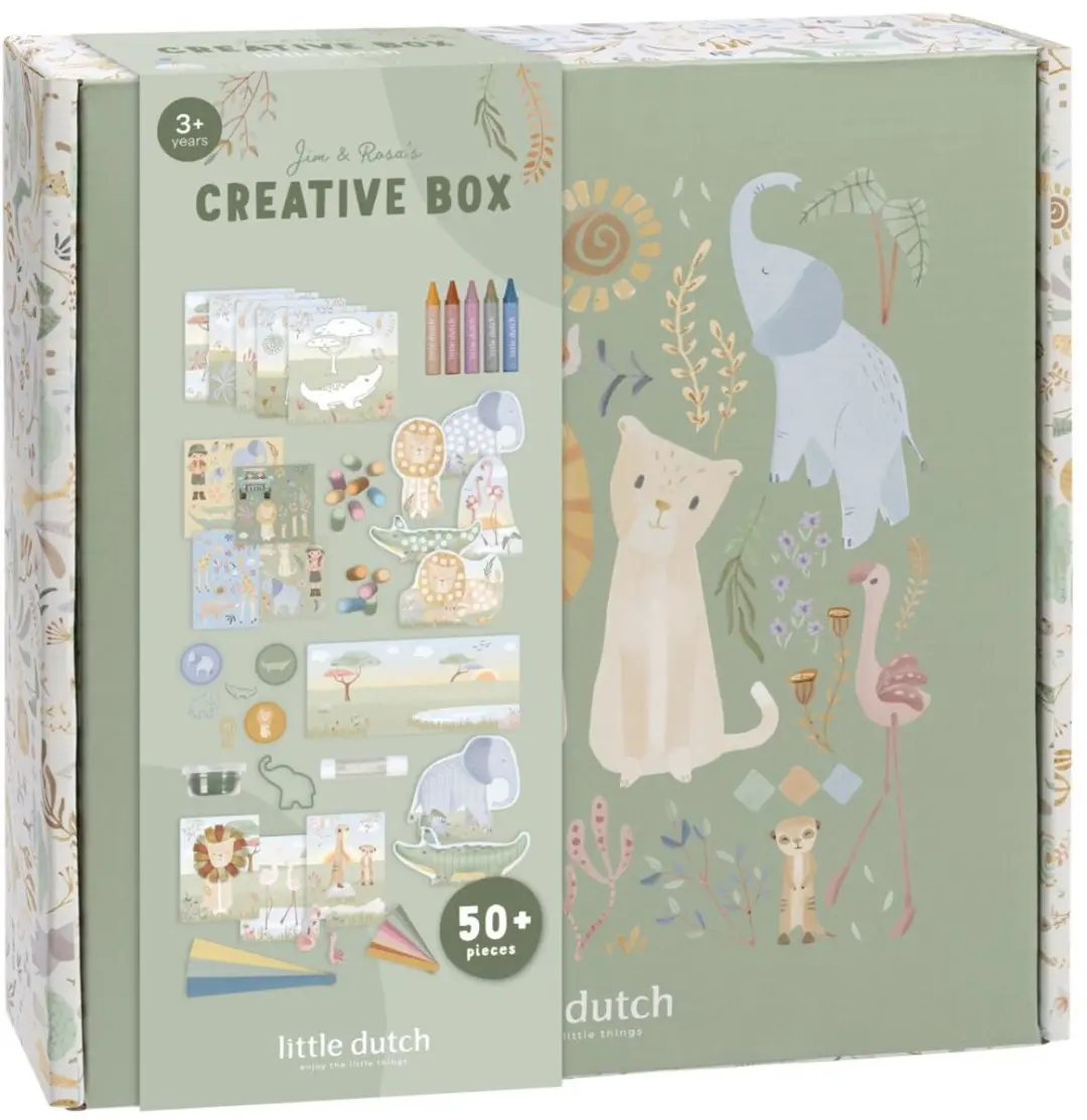 Little Dutch Knutseldoos Groen - afbeelding 6 van 6