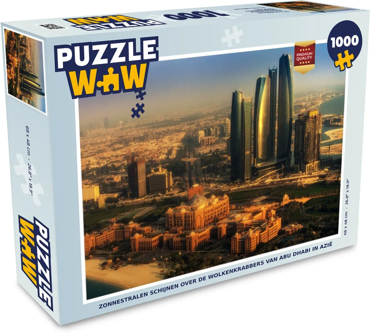 PuzzleWow Legpuzzel 1000 Stuks