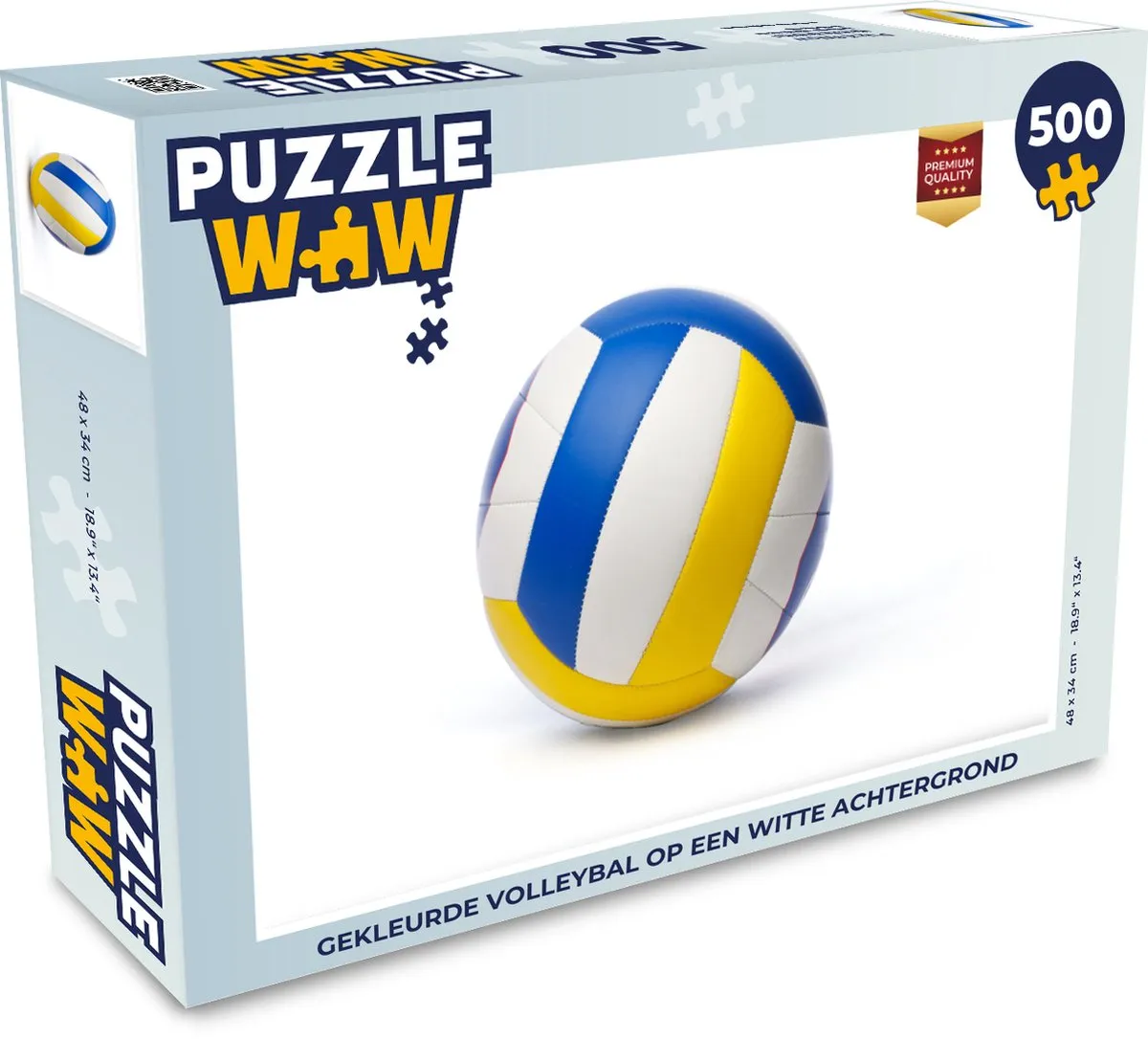 PuzzleWow Legpuzzel 500 Stuks Multicolor