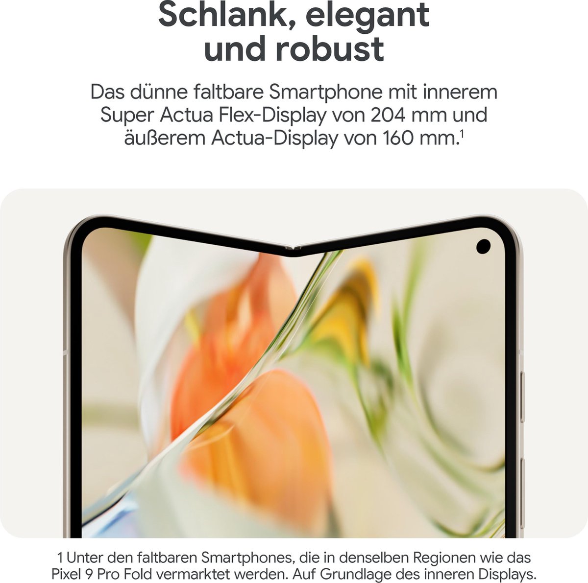 Google Pixel 9 Pro Fold - 256GB - Zwart