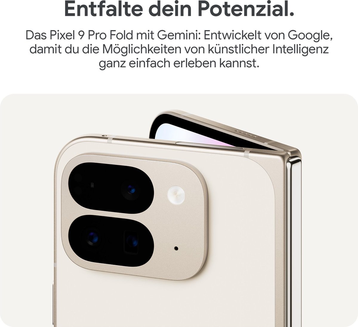 Google Pixel 9 Pro Fold - 256GB - Zwart