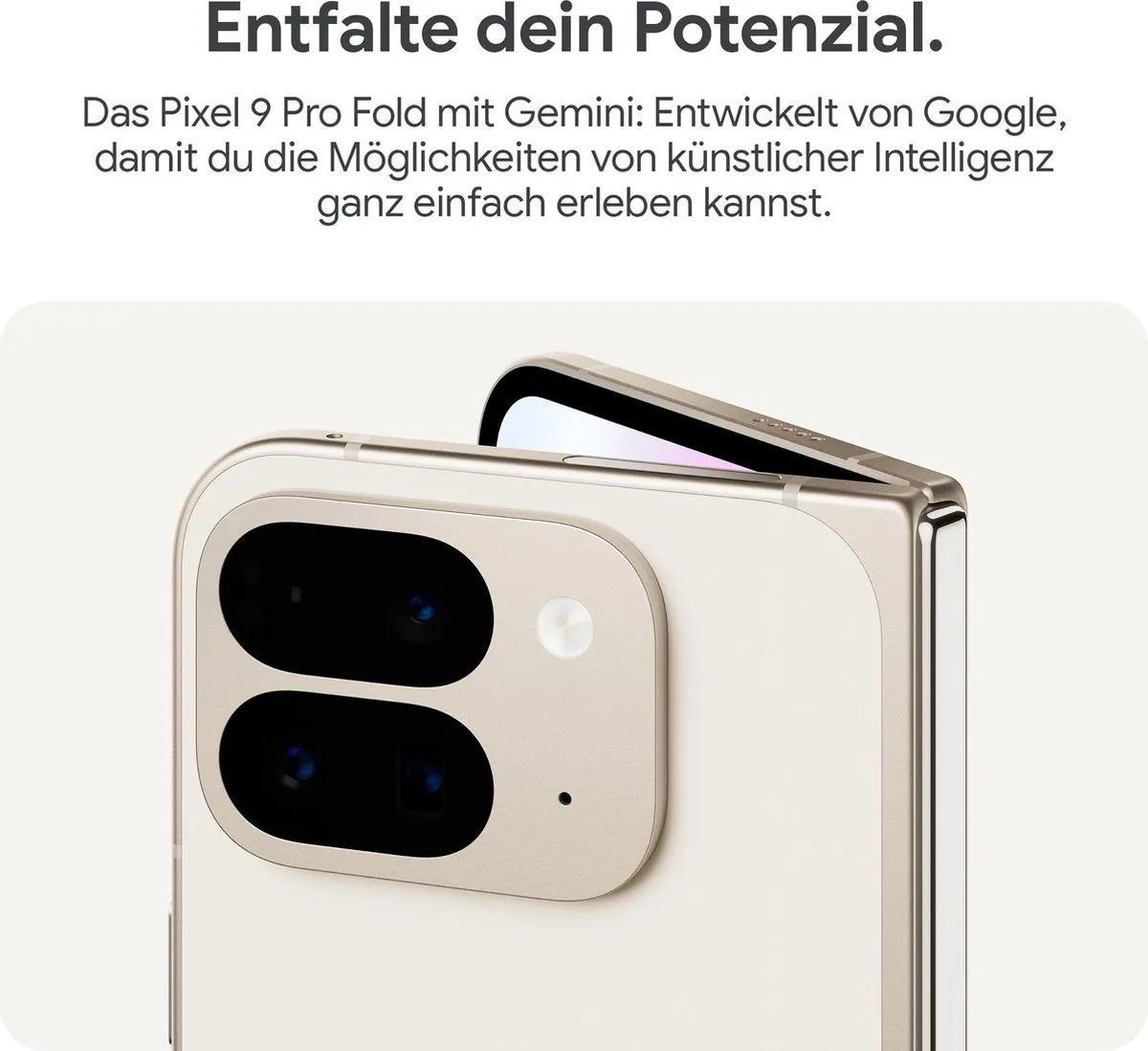 Google Pixel 9 Pro Fold 256GB - Zwart