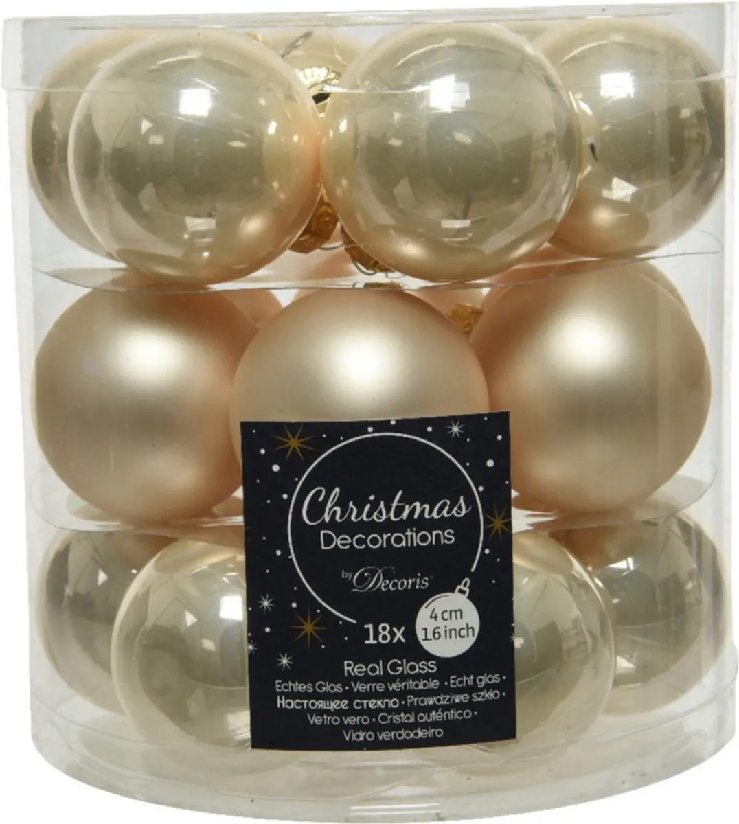 Decoris Kleine kerstballen