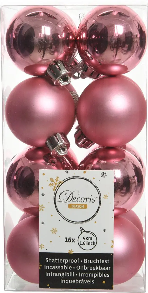 Decoris kleine kerstballen