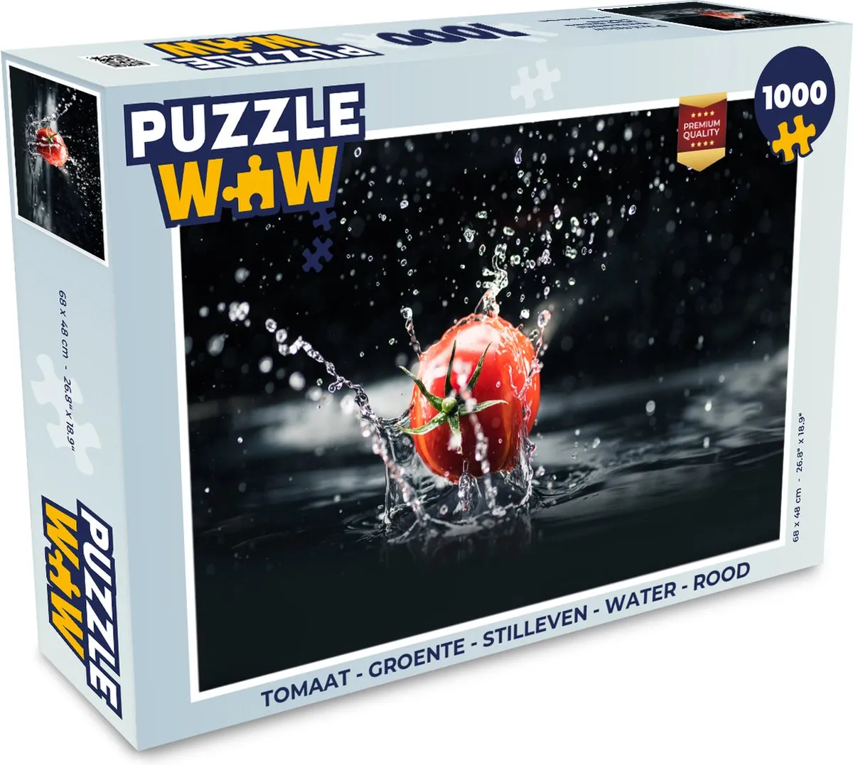 PuzzleWow Tomaat Groente Stilleven Legpuzzel 1000 Stuks