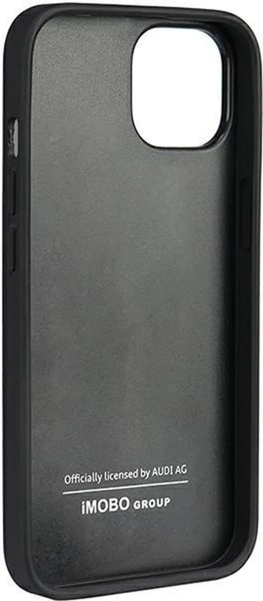 Audi Genuine Leather Back Case iPhone 11/XR - Zwart