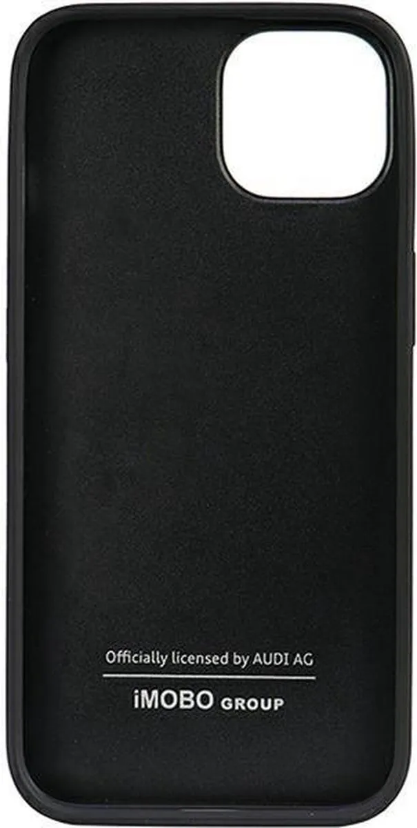 Audi Genuine Leather Back Case iPhone 11/XR - Zwart