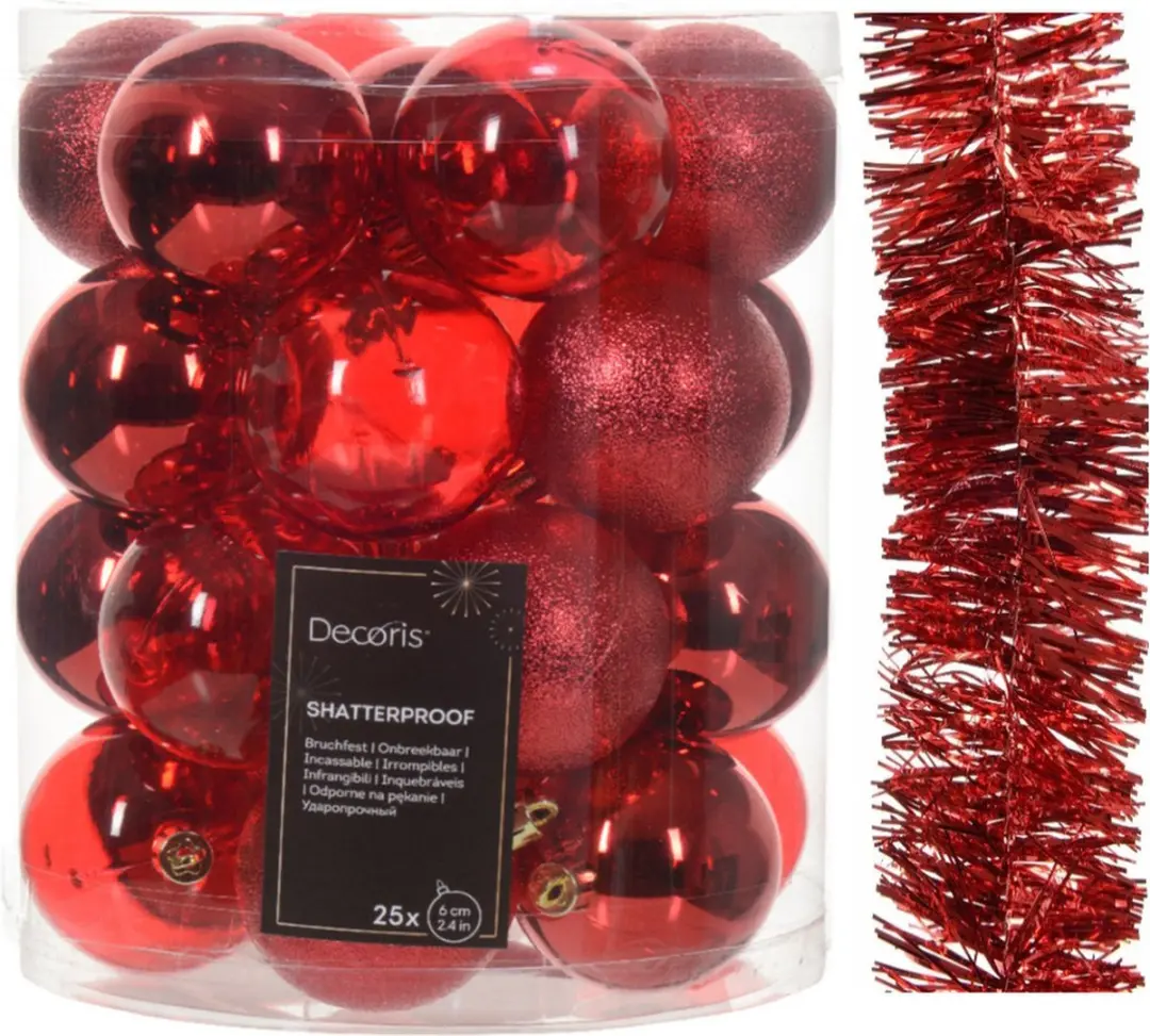 Kerstversiering set
