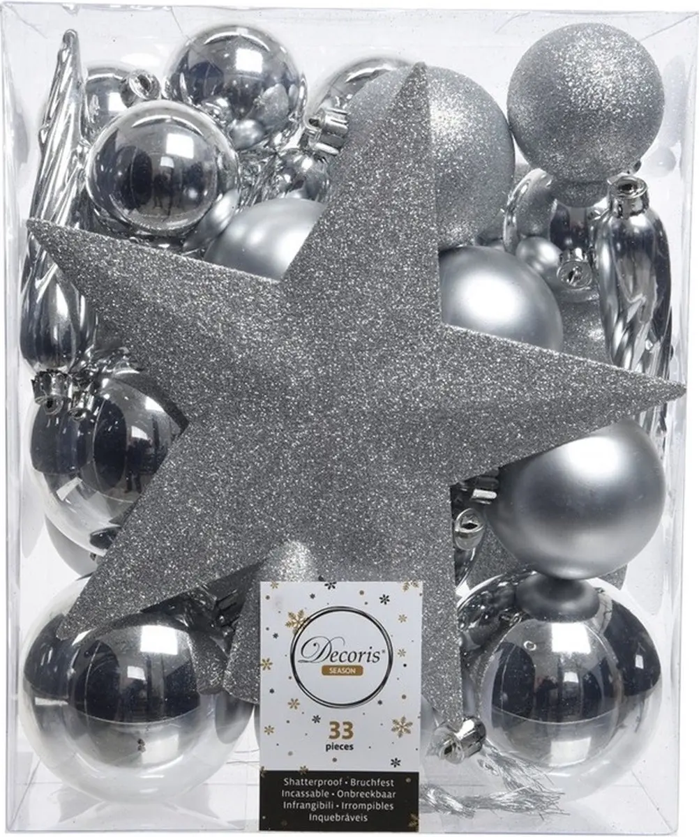 Decoris kerstballenmix