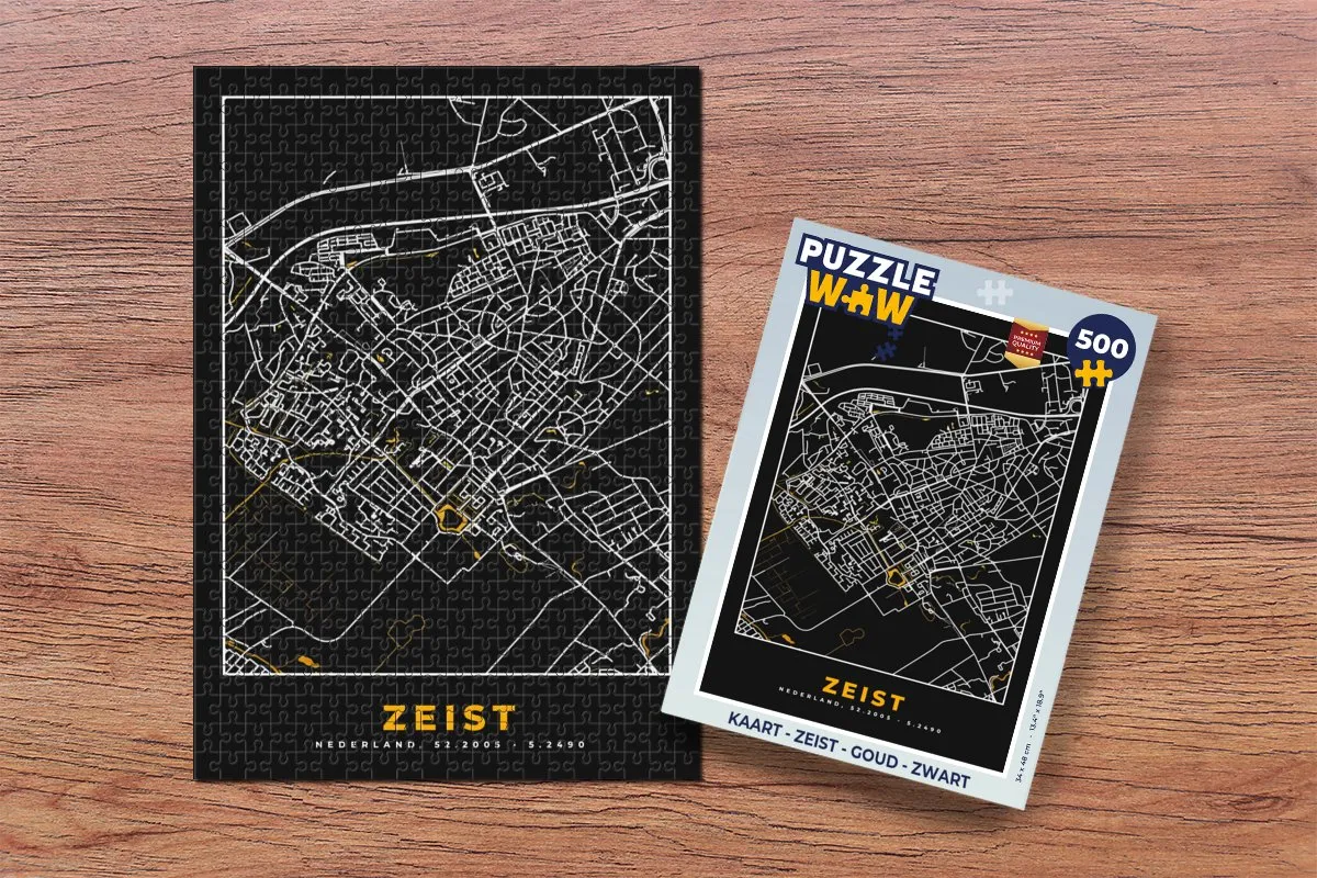 PuzzleWow Zeist Legpuzzel 500 Stuks - Multicolor