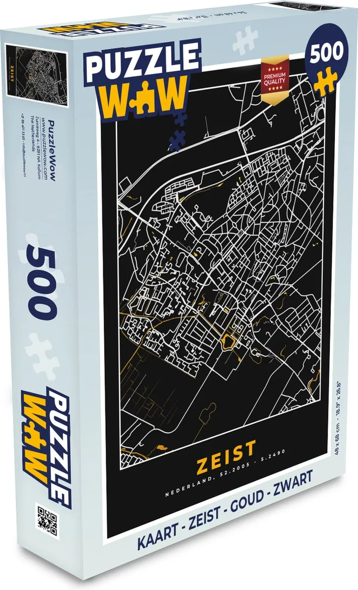 PuzzleWow Zeist Legpuzzel 500 Stuks - Multicolor